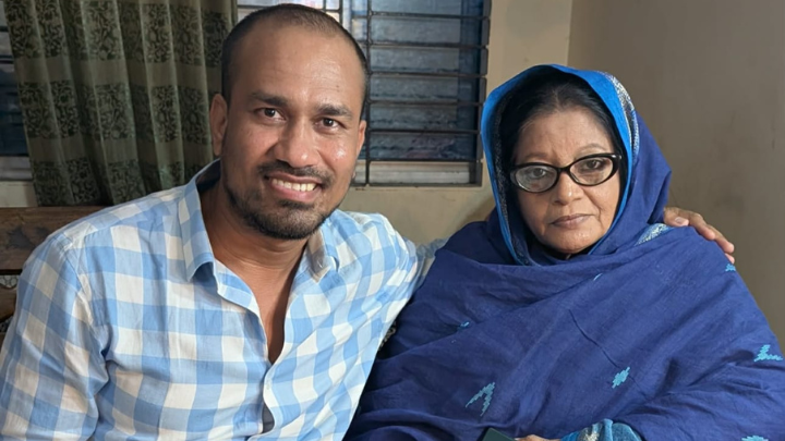 বাঞ্ছারামপুরের দুই সন্তানের নাটক ‘আম্মাজান’